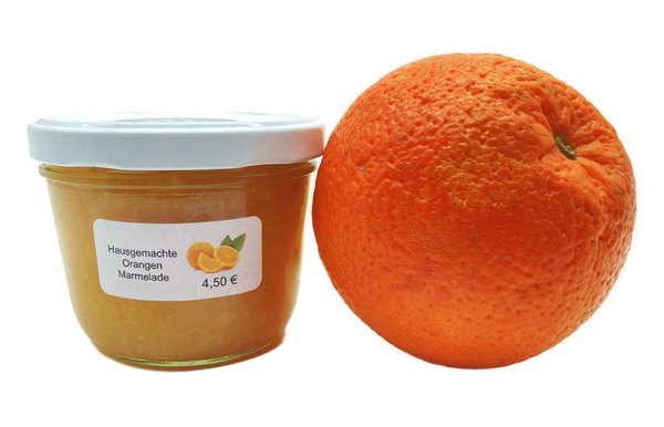Orangenmarmelade aromatisch frisch hausgemacht